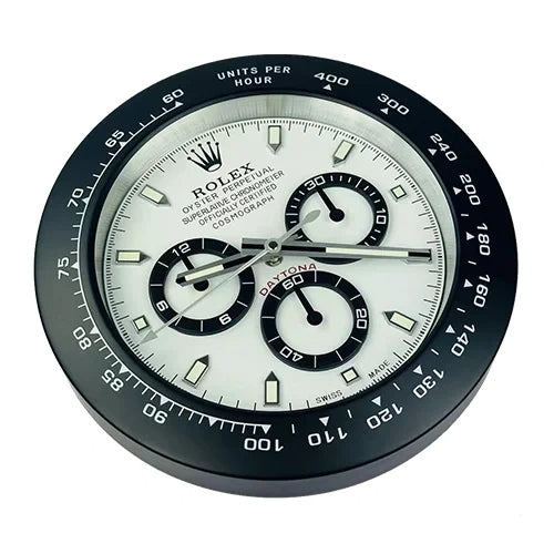 Daytona Wall Clock - Panda
