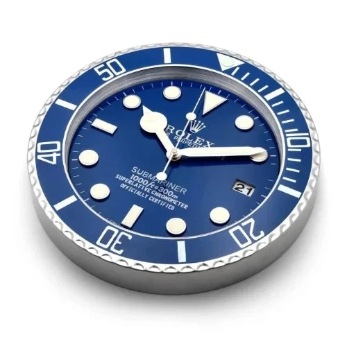 Submariner Wall Clock - Blue