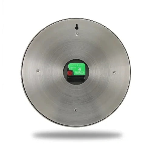 Daytona Sliver Luxury Wall Clock – Swiss-Inspired Design