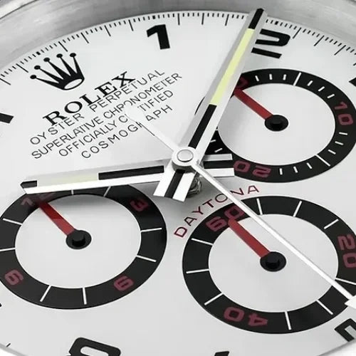 Daytona Sliver Luxury Wall Clock – Swiss-Inspired Design