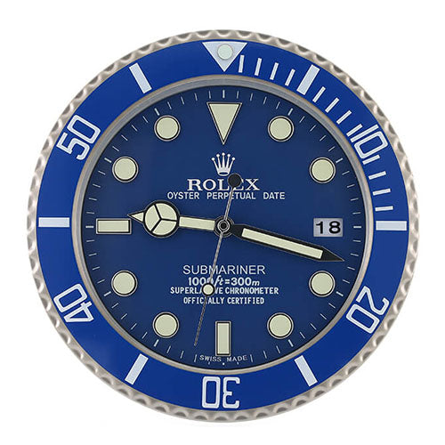 Submariner Wall Clock - Blue