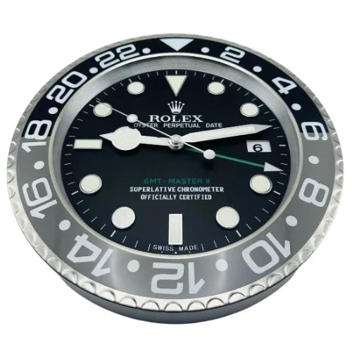GMT Master II Wall Clock - Black Grey