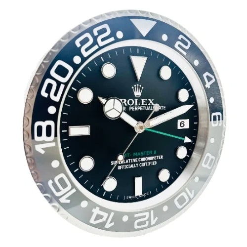 GMT Master II Wall Clock - Black Grey