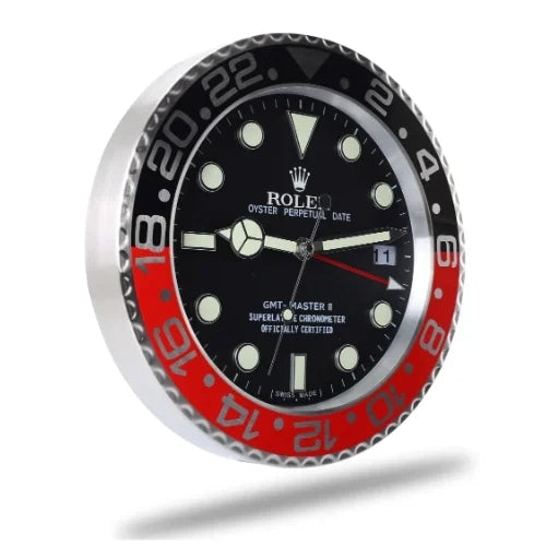 GMT Master II Wall Clock - Black & Red