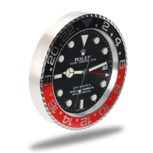 GMT Master II Wall Clock - Black & Red
