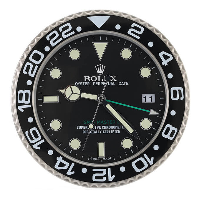 GMT Master II Wall Clock - Black