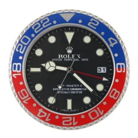 GMT Master II Wall Clock - Pepsi
