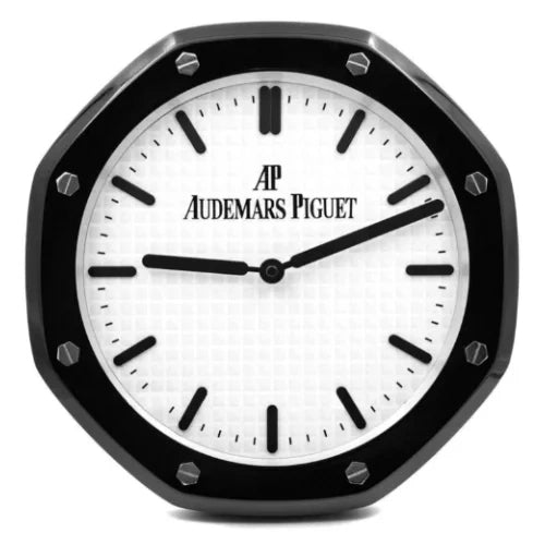 Royal Oak Black & White Wall Clock
