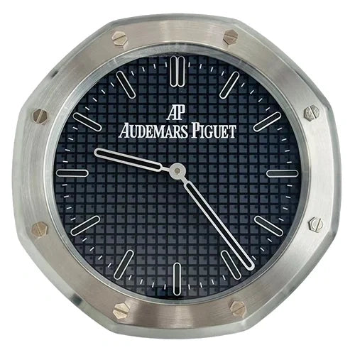 Royal Oak Silver & Black Wall Clock
