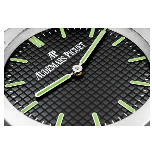 Royal Oak Sliver & Green Wall Clock