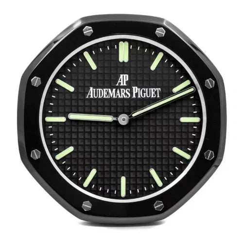 Royal Oak Wall Clock  Black & Green