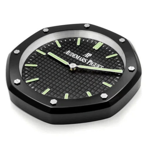Royal Oak Wall Clock  Black & Green