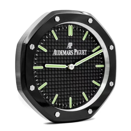 Royal Oak Wall Clock  Black & Green