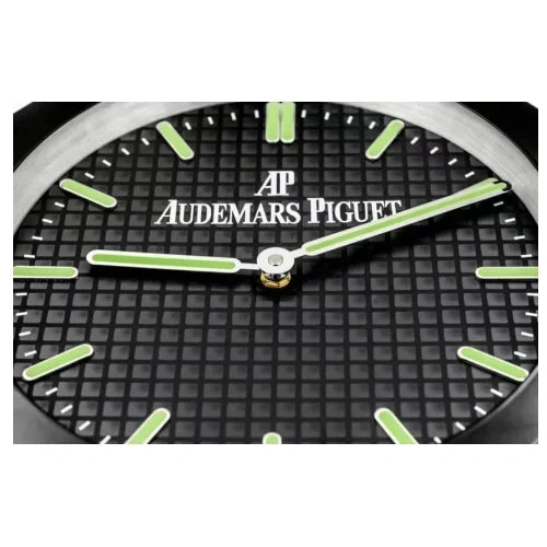Royal Oak Wall Clock  Black & Green