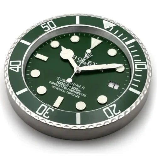 Submariner Wall Clock - Green