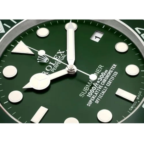 Submariner Wall Clock - Green