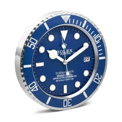 Submariner Wall Clock - Blue