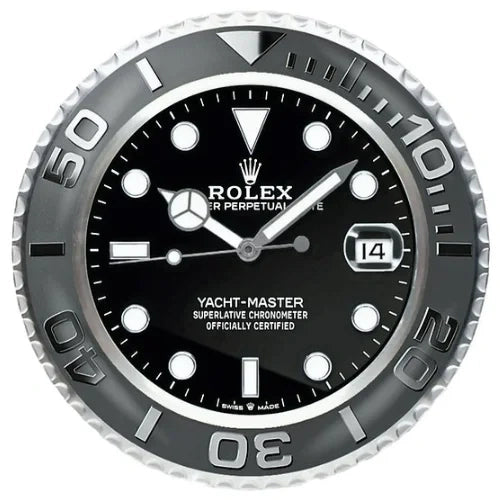 Yacht-Master II Wall Clock - Black