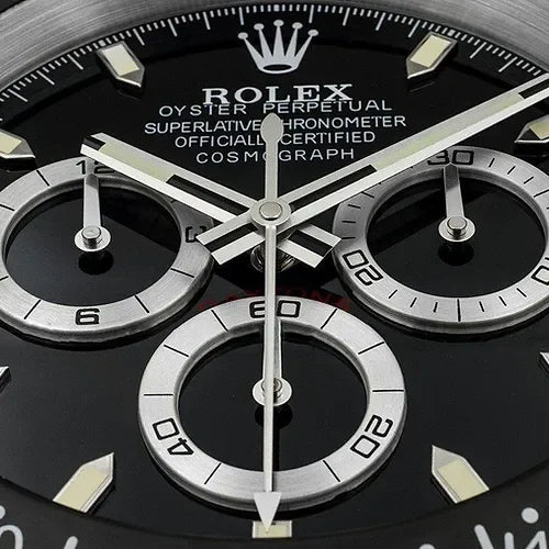 Daytona Wall Clock - Full Black